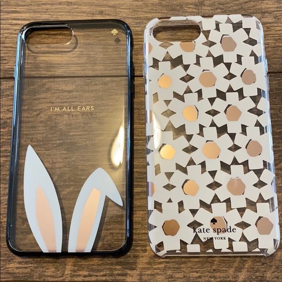 kate spade Accessories - NWOT Lot of 2 Kate Spade iPhone 7 Plus Phone Cases